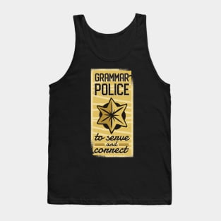 Grammar Police Tank Top